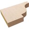 Ekena Millwork 2in. W x 8in. H x 12in. L Newport Woodgrain TimberThane Rafter Tail, Primed Tan RFTUR02X08X12NEWRCPR - alternate 6